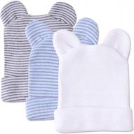 мягкие милые детские шапочки для новорожденных aablexema для новорожденных от 0 до 3 месяцев логотип