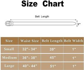 img 1 attached to YUCFOREN Narrow Elastic Stretch Braided Women's Accessories : Belts