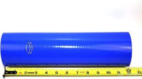 img 2 attached to LTI Universal (305mm) 12-inch Length 4-Ply Reinforced High Performance (70mm) 2.75-inch ID Straight Coupler Silicone Hose (2.75-inch BLUE)