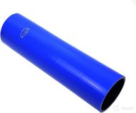 lti universal (305mm) 12-inch length 4-ply reinforced high performance (70mm) 2.75-inch id straight coupler silicone hose (2.75-inch blue) logo