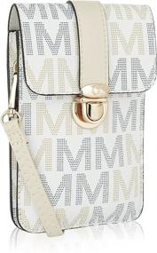 img 4 attached to MKF Collection Farrow Signature Wallet Women's Handbags & Wallets : Crossbody Bags