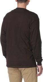 img 2 attached to 👕 Hanes Men's Long Sleeve Beefy Henley T-Shirt: The Best Choice for Quality Shirts in Men's Clothing