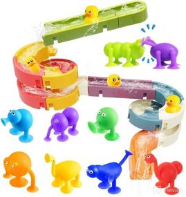 img 4 attached to CreateView Suction Bathtub Toddlers Animals