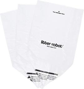 img 4 attached to Whisker Litter-Robot Waste Drawer Liners - 50-Pack Litter Box Liner Bags for Litter-Robot 3, 9-11 Gallons Capacity