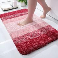 experience ultimate comfort with olanly luxury bathroom rug mat-extra soft and absorbent microfiber bath rugs logo