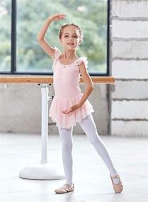 img 2 attached to 🩰 Stylish and Functional MdnMd Sleeve Skirted Leotard: Ballet Girls' Clothing for Active Wear