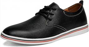 img 4 attached to Men'S Genuine Leather Loafers: Stylish Summer Driving & Dress Shoes