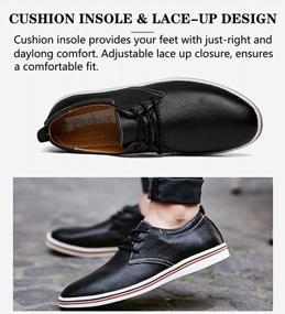 img 2 attached to Men'S Genuine Leather Loafers: Stylish Summer Driving & Dress Shoes