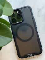 img 1 attached to Humixx Shockproof IPhone 13 Pro Case - 10 FT Military Drop Protection & Snug Touch Translucent Matte Hard PC Back review by Anthoni Hayes