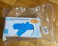 img 2 attached to Gloves Wally Plastic nitrile, 50 pairs, size S, color blue review by Dagmara Wiktoria Woj ᠌