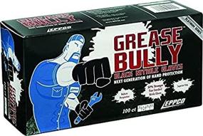 img 3 attached to 🧤 EPPCO Grease Bully 6-Mil Nitrile Gloves – XXL Black, Box of 100 - Latex-Free, Powder-Free, Chemical/Puncture Resistant, Superior Grip