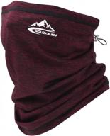 men's winter fleece bandana: wind-resistant accessories for all-weather logo