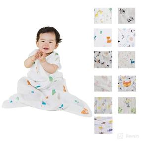 img 3 attached to 👶 1st Laugh Muslin Baby Sleeping Sack Bag: Lightweight Wearable Blanket for Restful Slumber