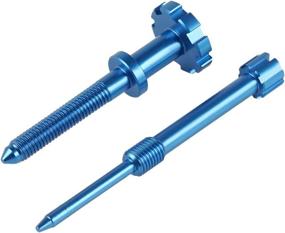 img 4 attached to 🔧 NICECNC Blue Air Fuel Mixture Adjuster Screw - Compatible with Husqvarna TE 125/250/300 (2014-2016), Yamaha YZ250 (1996-2020), YZ250X (2016-2020), YZ85 (2002-2020) - Fits Perfectly