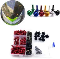 for suzuki gsxr gsx r 600 750 k4 2004 2005 complete fairing bolt screws kit m5 m6 motorcycle & powersports логотип