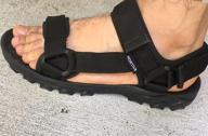 img 1 attached to NORTIV Athletic Outdoor Sandals: Lightweight and Comfortable Men's Shoes review by Alejandro Wolf