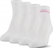 4-pack of medipeds women's xs memory cushion quarter socks for enhanced comfort logo