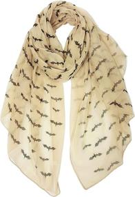 img 4 attached to GERINLY Animal Shawl Wrap Hedgehogs Women's Accessories ~ Scarves & Wraps