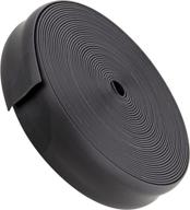 dumble rv vinyl exterior trim molding insert - black 100ft roll | 1-inch camper trim for rv or camper логотип