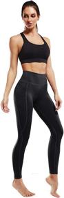 img 1 attached to G4Free Women'S Yoga Leggings With High Waist, Tummy Control And Convenient Pockets For Running, Workout And Yoga