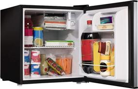 img 3 attached to Compact 1.7 Cu.Ft Single Door Refrigerator With Adjustable Mechanical Thermostat & Chiller - Willz WLR17S5