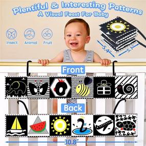img 2 attached to Contrast Sensory Infants Newborn Montessori