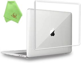 img 4 attached to Глянцевый жесткий чехол для MacBook Pro 16 дюймов A2141 2019-2020 гг. - кристально-прозрачный UESWILL