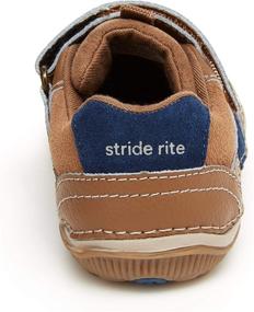 img 2 attached to Детская обувь "Sneaker Truffle" бренда Stride Rite: кроссовки для маленьких мальчиков