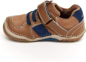 img 1 attached to Детская обувь "Sneaker Truffle" бренда Stride Rite: кроссовки для маленьких мальчиков