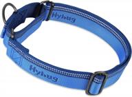 stay safe and stylish: large hyhug pets reflective martingale collar for giant breeds logo