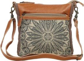 img 4 attached to Myra Bag Upcycled Leather Crossbody Women's Handbags & Wallets : Crossbody Bags