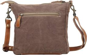 img 2 attached to Myra Bag Upcycled Leather Crossbody Women's Handbags & Wallets : Crossbody Bags