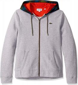 img 1 attached to Толстовка Lacoste с рукавами Illumination Geranium