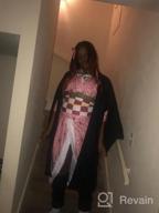 img 1 attached to Halloween Costume For Women - Kamado Cosplay Outfit With Kimono Haori And Bamboo - Available In US Sizes review by Derrek Fields