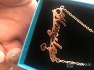 img 1 attached to 🎀 Personalized Girls' Necklace by CLY Jewelry: Customizable Necklaces & Pendants review by Ricky Snyder