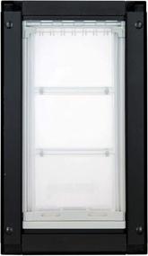 img 2 attached to 🚪 Premium Endura Flap Pet Door for Walls: Extra Insulated Cold Weather Dog Door, Aluminum Frame, Telescoping Tunnel, Locking Cover - Available in Small, Medium, Large & Extra Large Sizes - White, Tan, Black