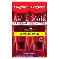 🦷 enhanced whitening strength of colgate renewal toothpaste logo