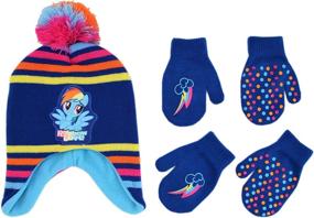 img 4 attached to Hasbro Little Gloves Mittens Weather Girls' Accessories : Cold Weather