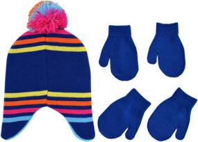 img 3 attached to Hasbro Little Gloves Mittens Weather Girls' Accessories : Cold Weather