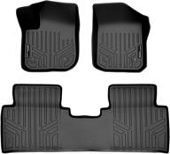 🚗 premium maxliner floor mats for 2016-2020 buick envision - 2 row liner set in sleek black логотип