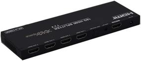 img 3 attached to XOLORspace 66141 — превосходный разветвитель HDMI 2.0 1X4 с понижающим масштабированием 4K, HDR и извлечением аудио