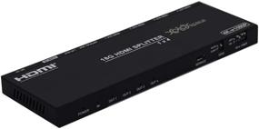 img 4 attached to XOLORspace 66141 — превосходный разветвитель HDMI 2.0 1X4 с понижающим масштабированием 4K, HDR и извлечением аудио