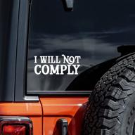 comply decal vinyl sticker laptop логотип