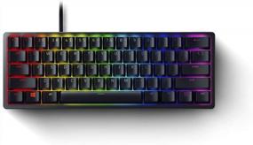 img 3 attached to Игровая клавиатура Razer Huntsman Mini 60%: Быстрые переключатели клавиатуры - Линейные оптические переключатели - Подсветка Chroma RGB - Колпачки клавиш PBT - Встроенная память - Классический черный