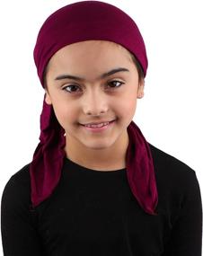 img 2 attached to Landana Headscarves Chemo Pretied Cancer Girls' Accessories : Fashion Scarves