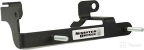 img 1 attached to 🚗 Enhanced Engine Cover Mounting Bracket for 1999-2003 Ford Powerstroke 7.3L by Sinister Diesel