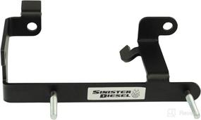 img 4 attached to 🚗 Enhanced Engine Cover Mounting Bracket for 1999-2003 Ford Powerstroke 7.3L by Sinister Diesel