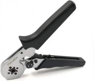lxc8 wire crimper plier: the ultimate tool for end sleeve and twin end sleeve terminals - crimp up to 6mm2 and 10awg with ease! logo