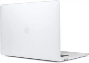 img 2 attached to Чехол для ноутбука Batianda для MacBook Pro 13 A2338 M1 / ​​M2 A2289 A2251 Model 2020 2022 Release, жесткий чехол для ПК с крышкой клавиатуры и защитой экрана для новейшего Mac Pro 13-дюймовая сенсорная панель, матовый прозрачный
