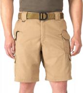 men's taclite pro shorts 9.5-inch, made with poly/cotton ripstop fabric and teflon finish, style 73287 by 5.11 tactical логотип